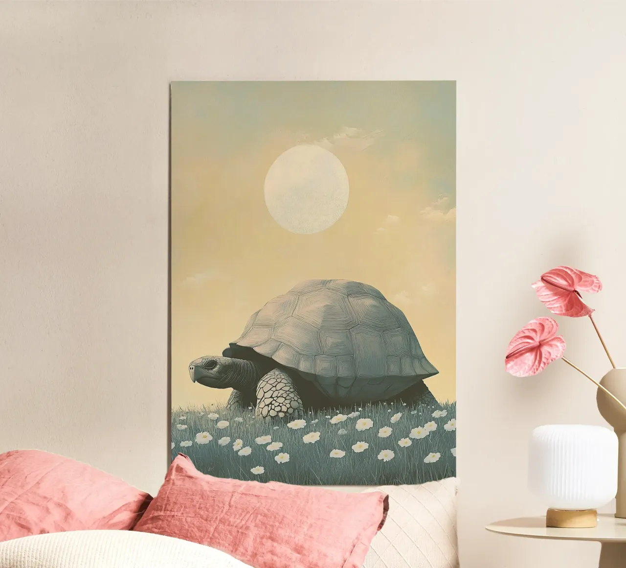 turtle poster by Nikis Art Studio