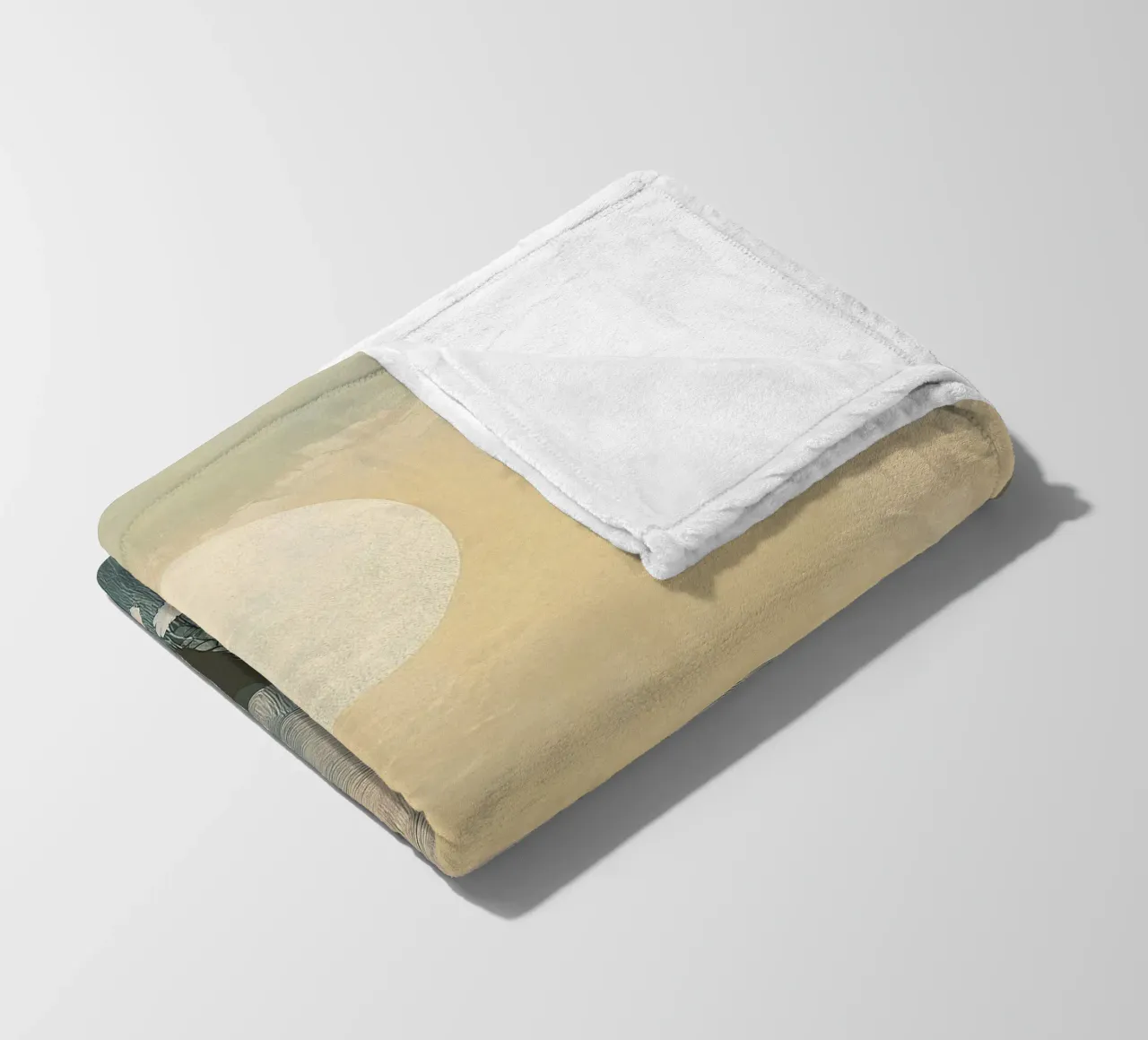 turtle fleece blanket by Nikis Art Studio