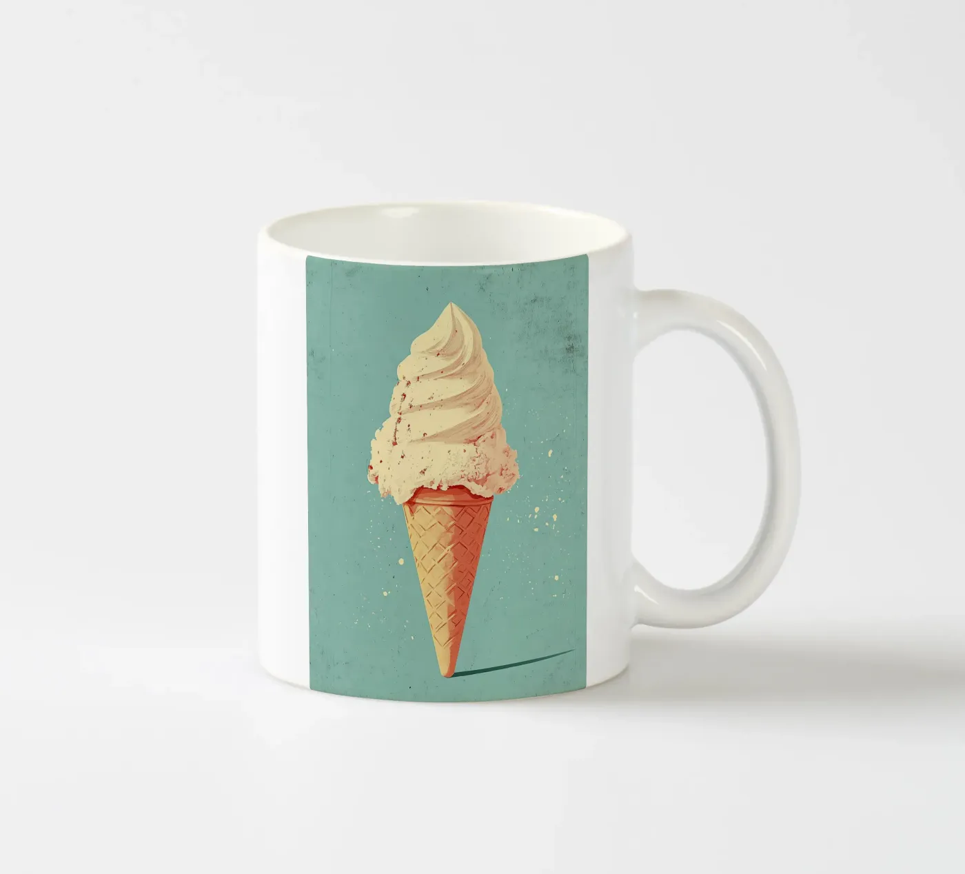Eis ceramic mug by Nikis Art Studio