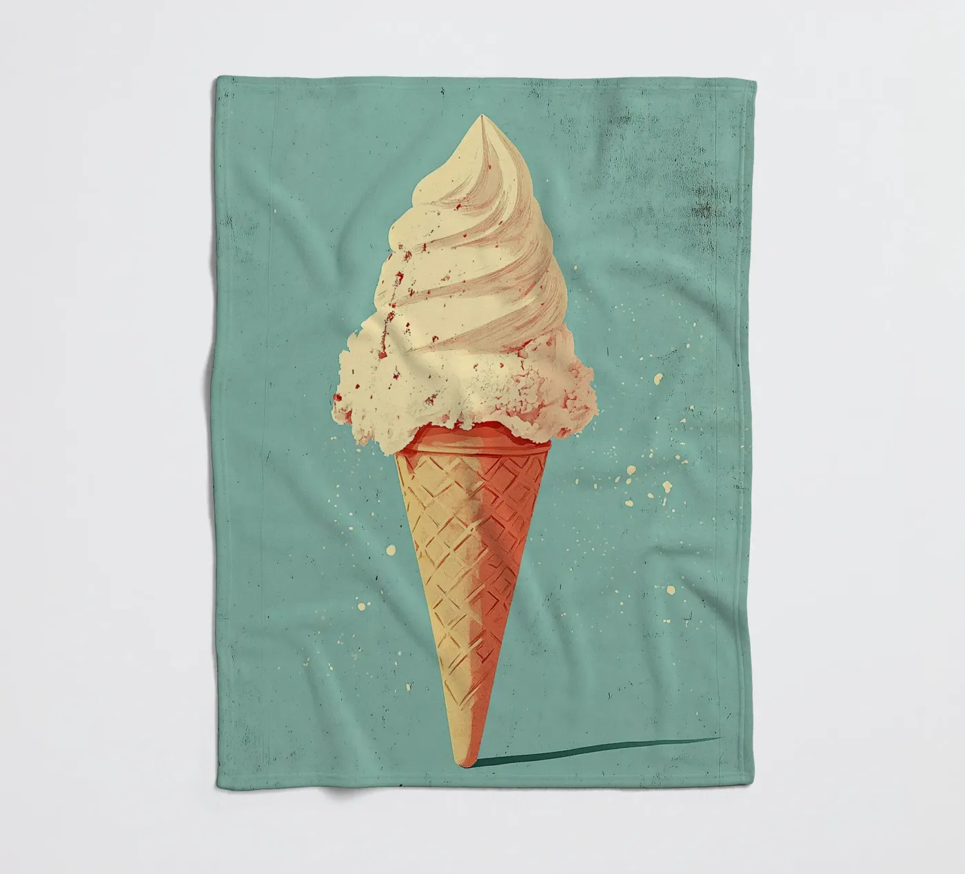 Eis plaid polaire de Nikis Art Studio