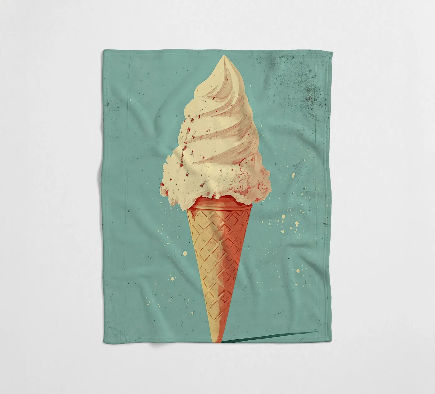 Eis plaid polaire de Nikis Art Studio