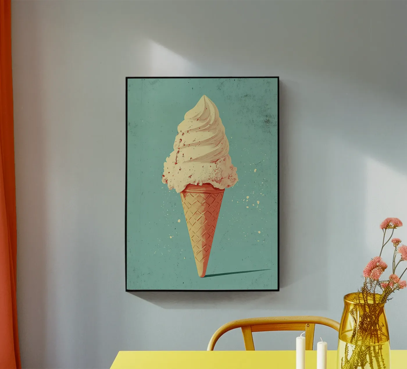 Eis acryl van Nikis Art Studio