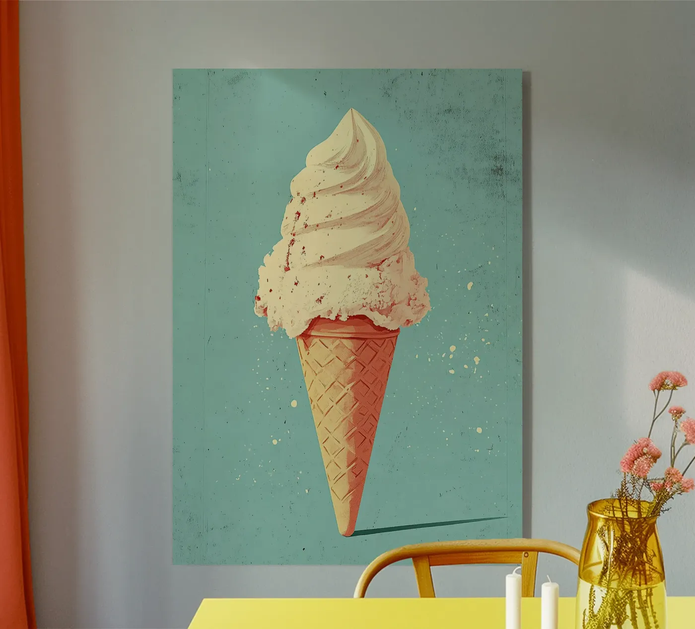 Eis acryl van Nikis Art Studio