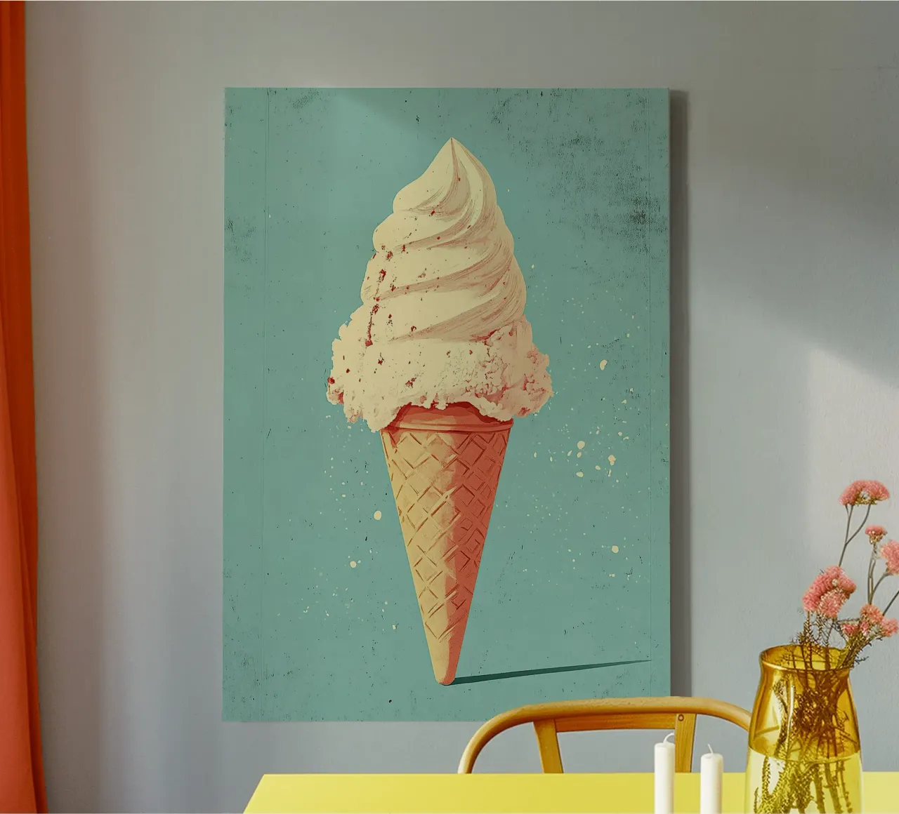 Eis tela da Nikis Art Studio