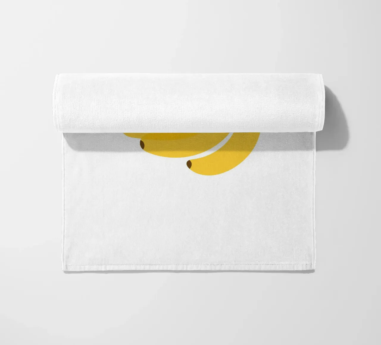 Illustration banana fruit toalla de playa de galihstudio