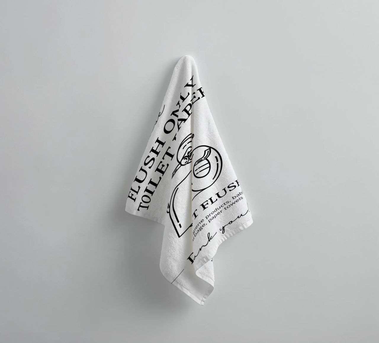 Flush Only Toilet Paper towel by mazzihanq