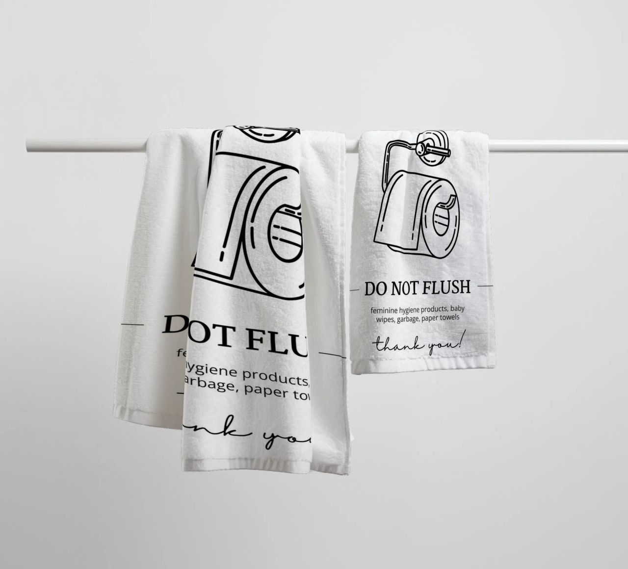 Flush Only Toilet Paper towel by mazzihanq