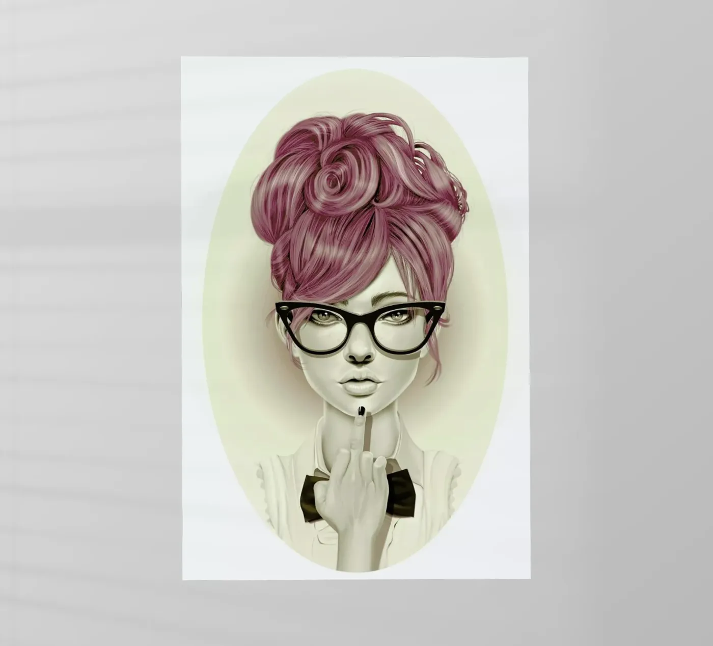 FU*K U pellicola backlit da Giulio Rossi