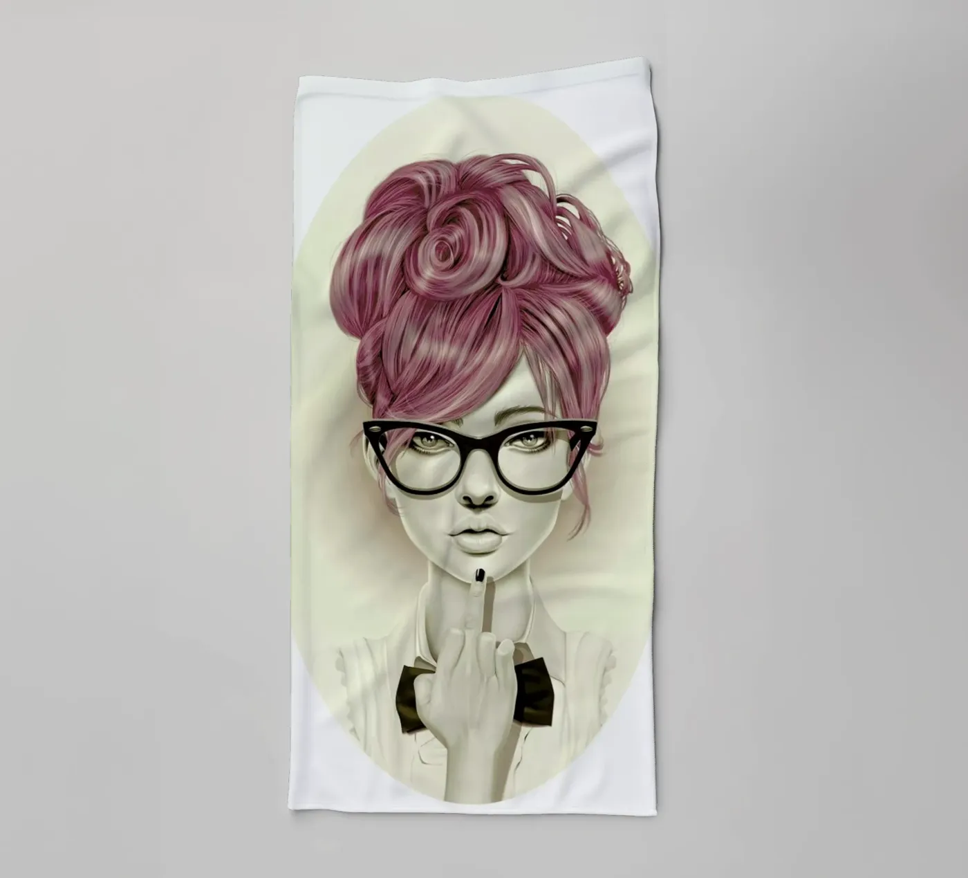 FU*K U towel by Giulio Rossi