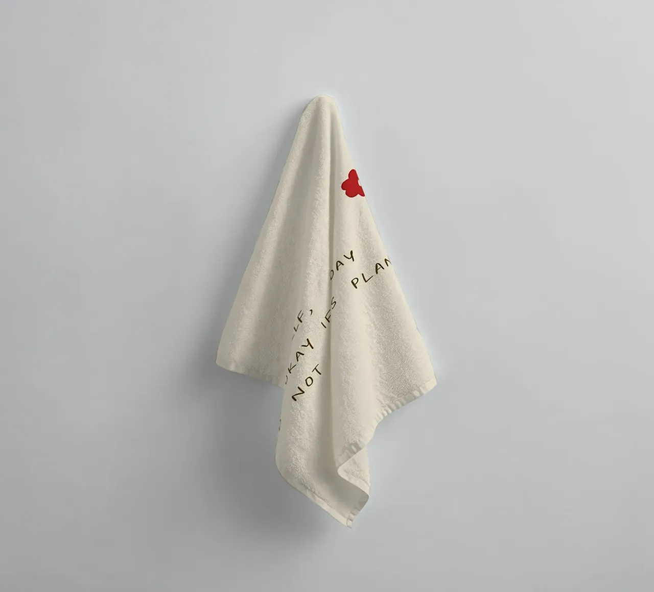 dear self its okay if today did not go as planned towel by bonglantrungmuoi