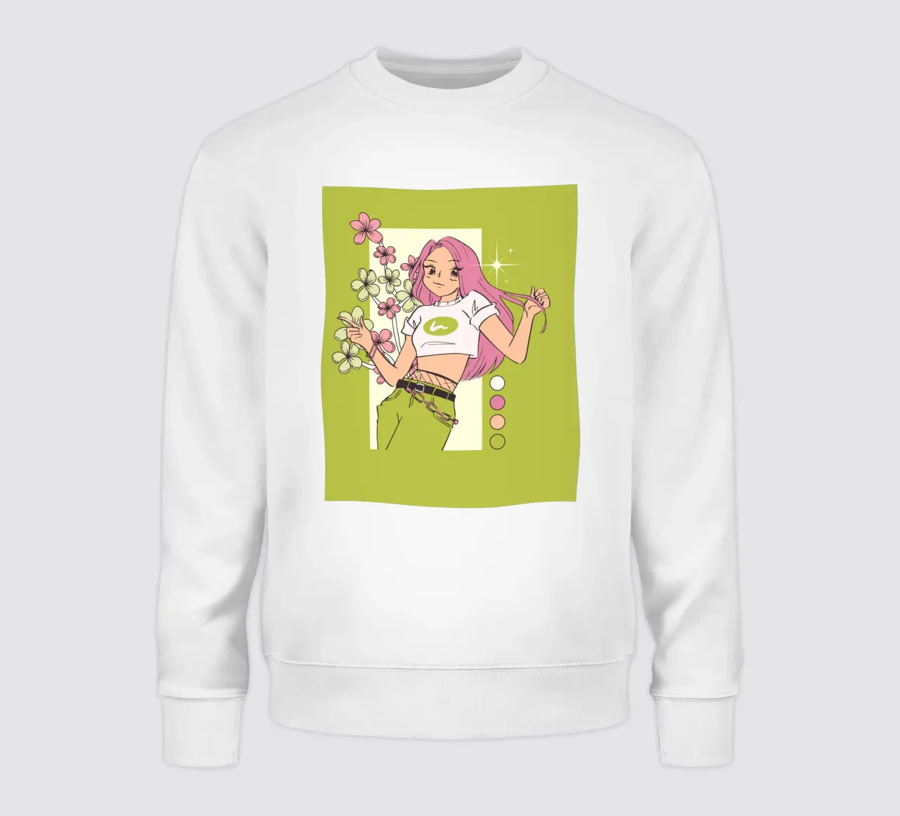 ragazza felpa da mazzihanq