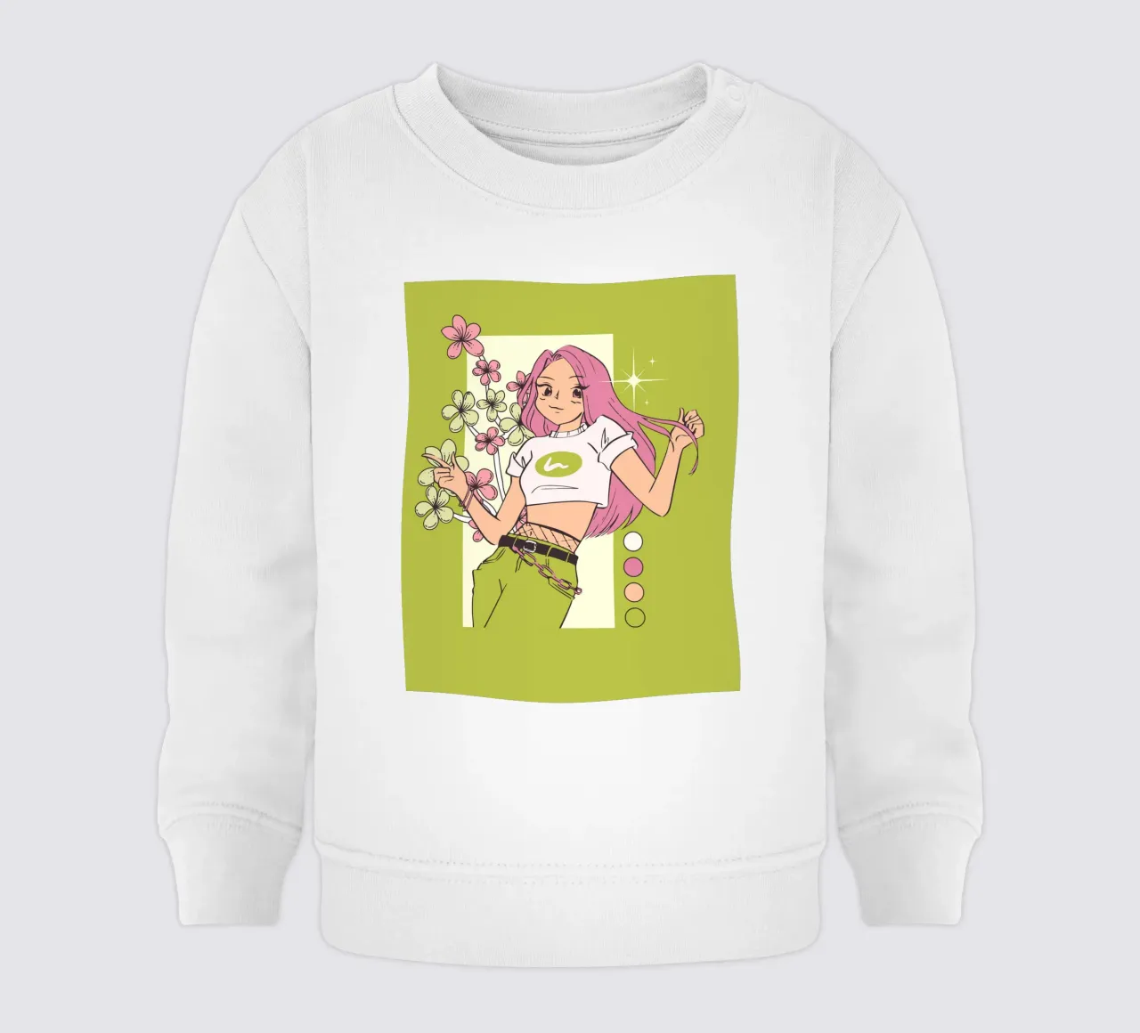 ragazza felpa neonato da mazzihanq