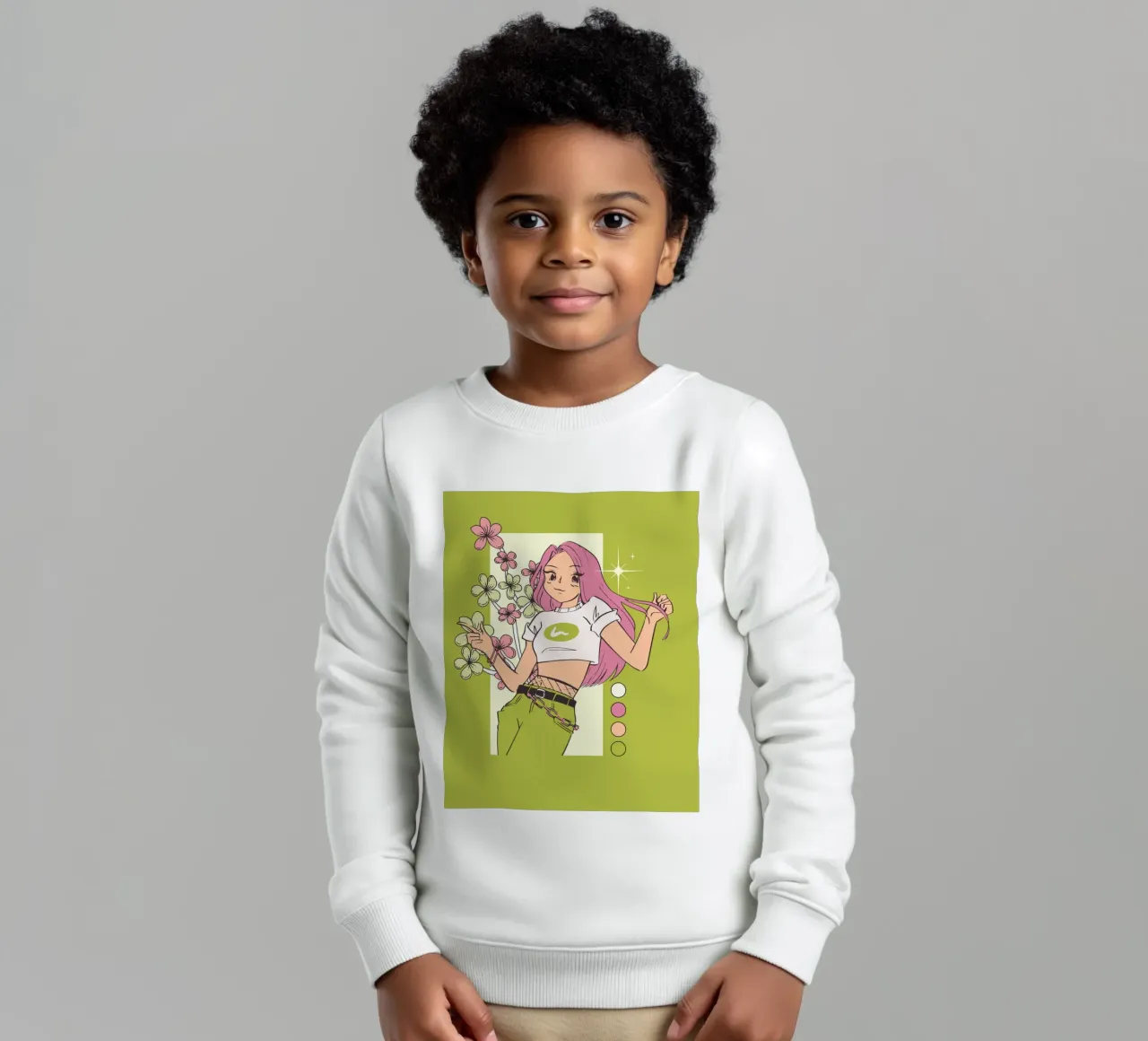 ragazza felpa bambino da mazzihanq