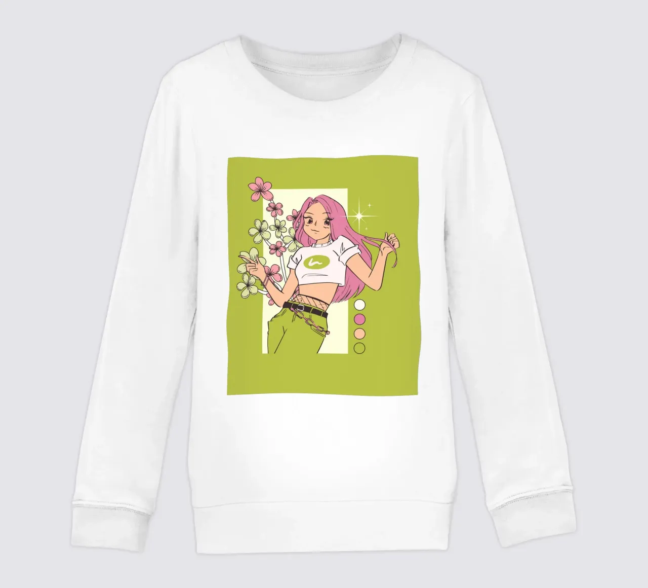 ragazza felpa bambino da mazzihanq