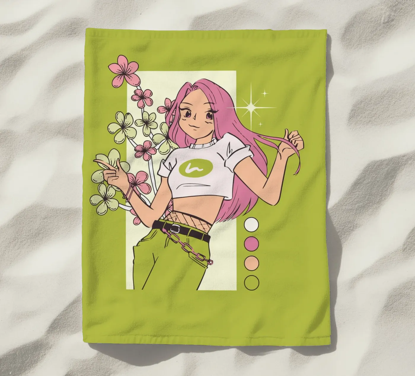 ragazza telo mare da mazzihanq