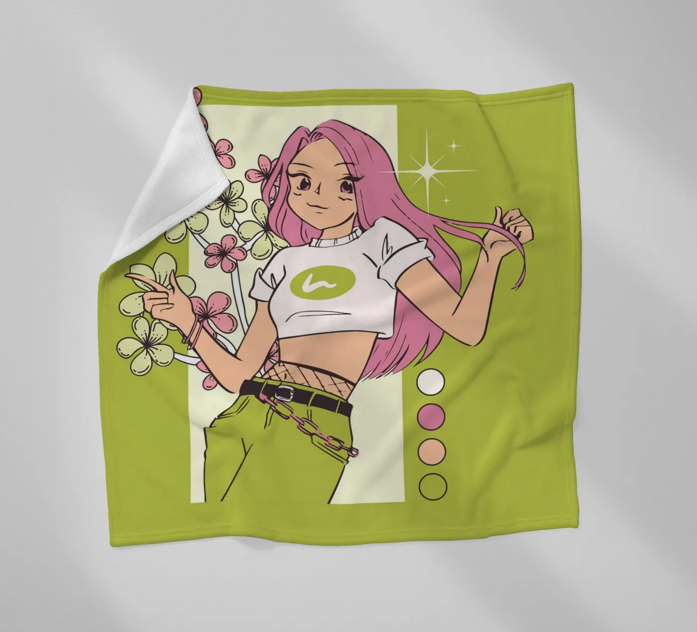 Mädchen Fleecedecke von mazzihanq
