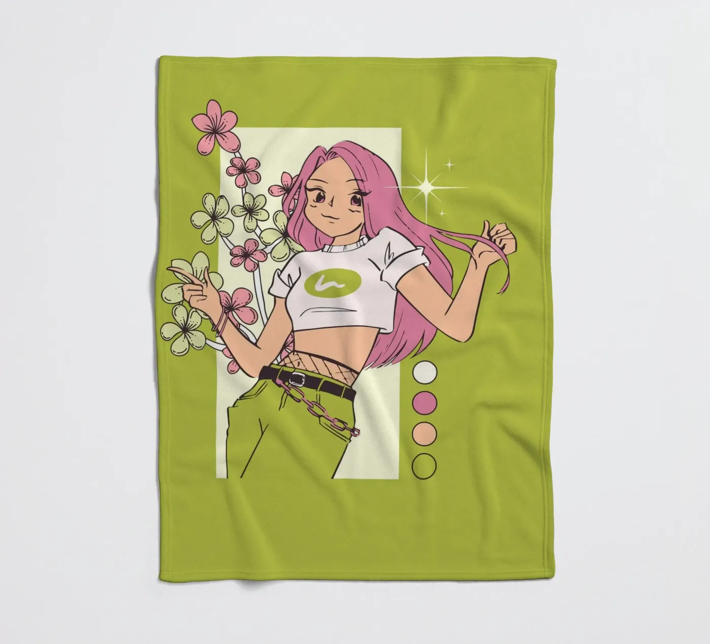 Mädchen Fleecedecke von mazzihanq