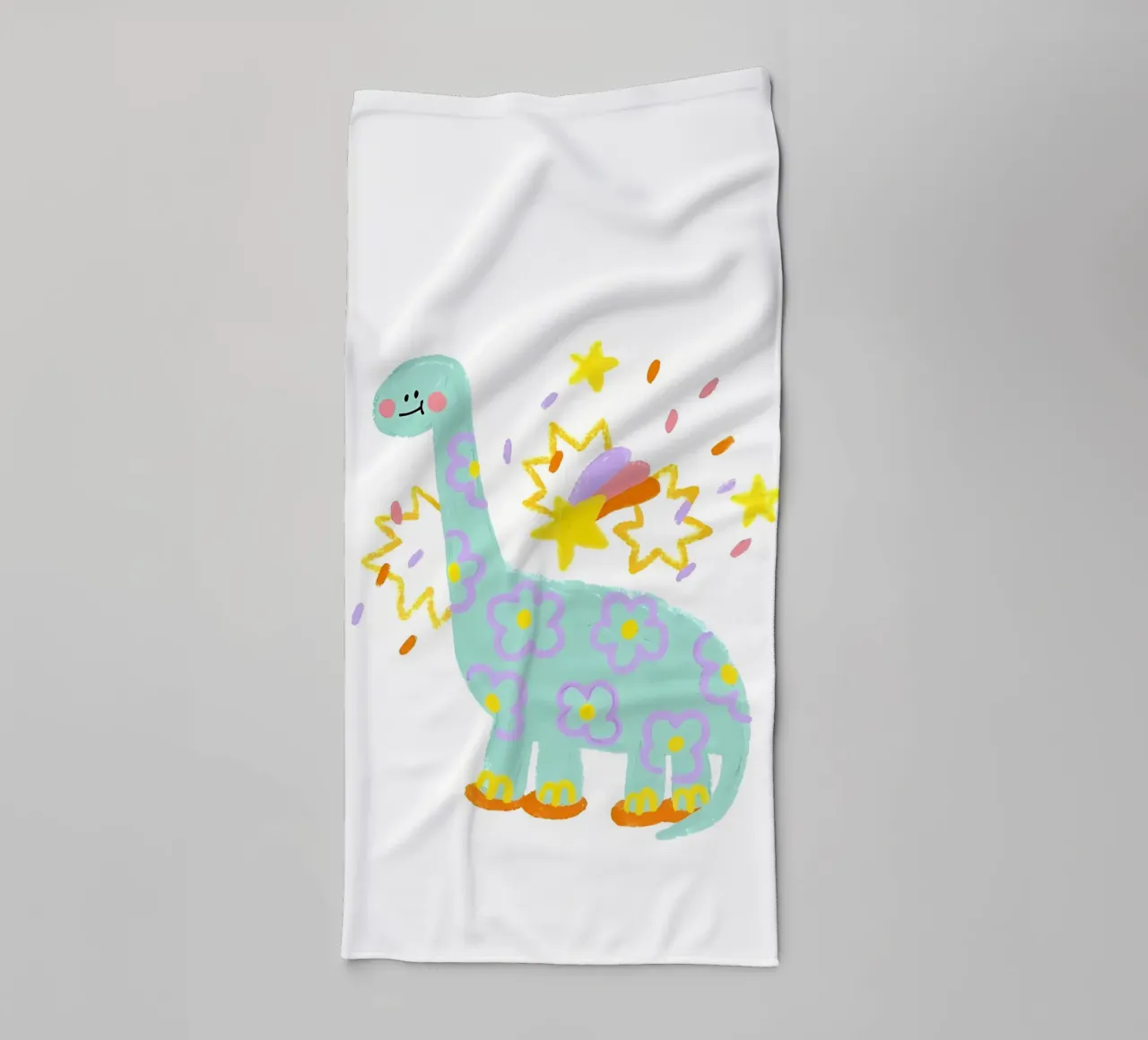 dinosauro asciugamano da bagno da bonglantrungmuoi