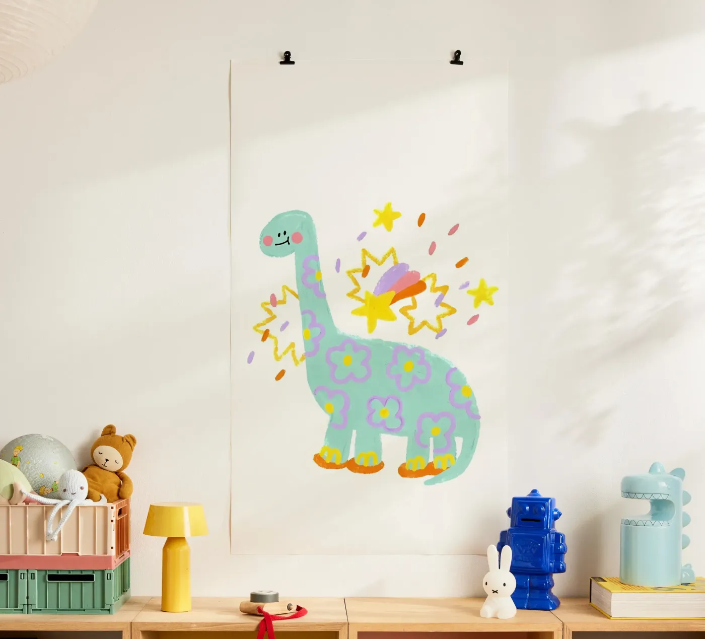 dinosaur poster by bonglantrungmuoi