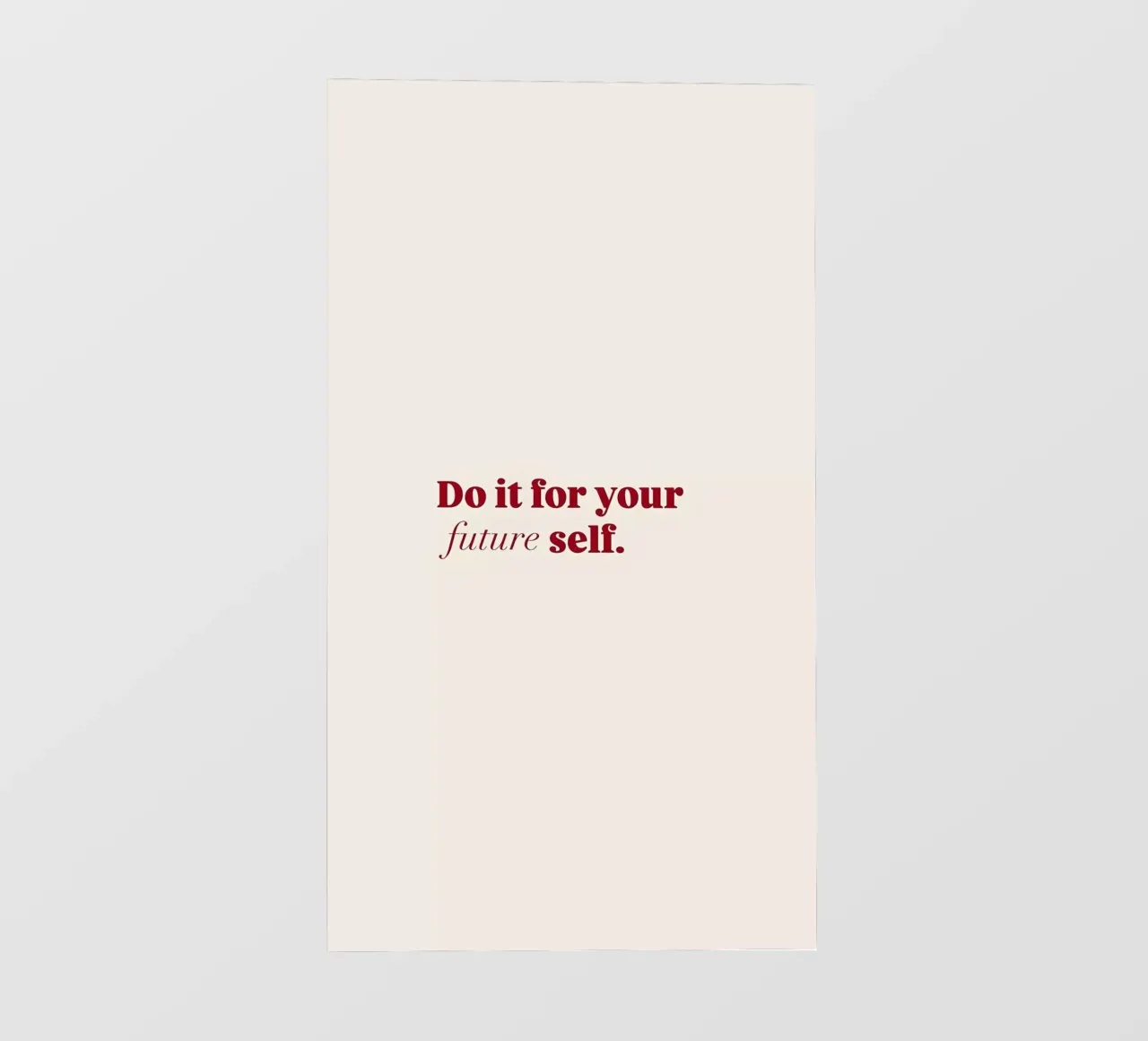 do it_ fotobehang van bonglantrungmuoi