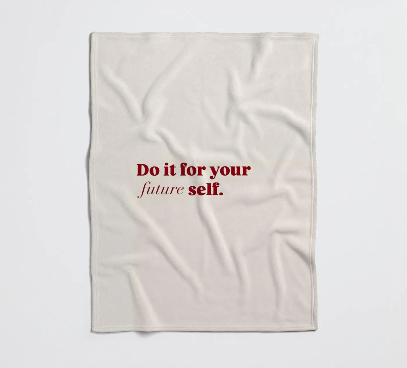 do it_ fleece blanket by bonglantrungmuoi
