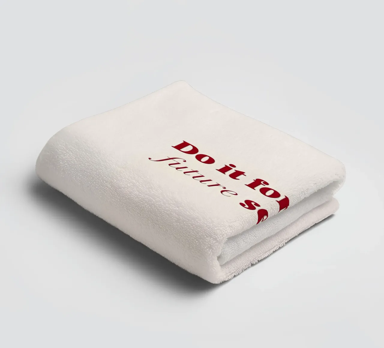 do it_ towel by bonglantrungmuoi