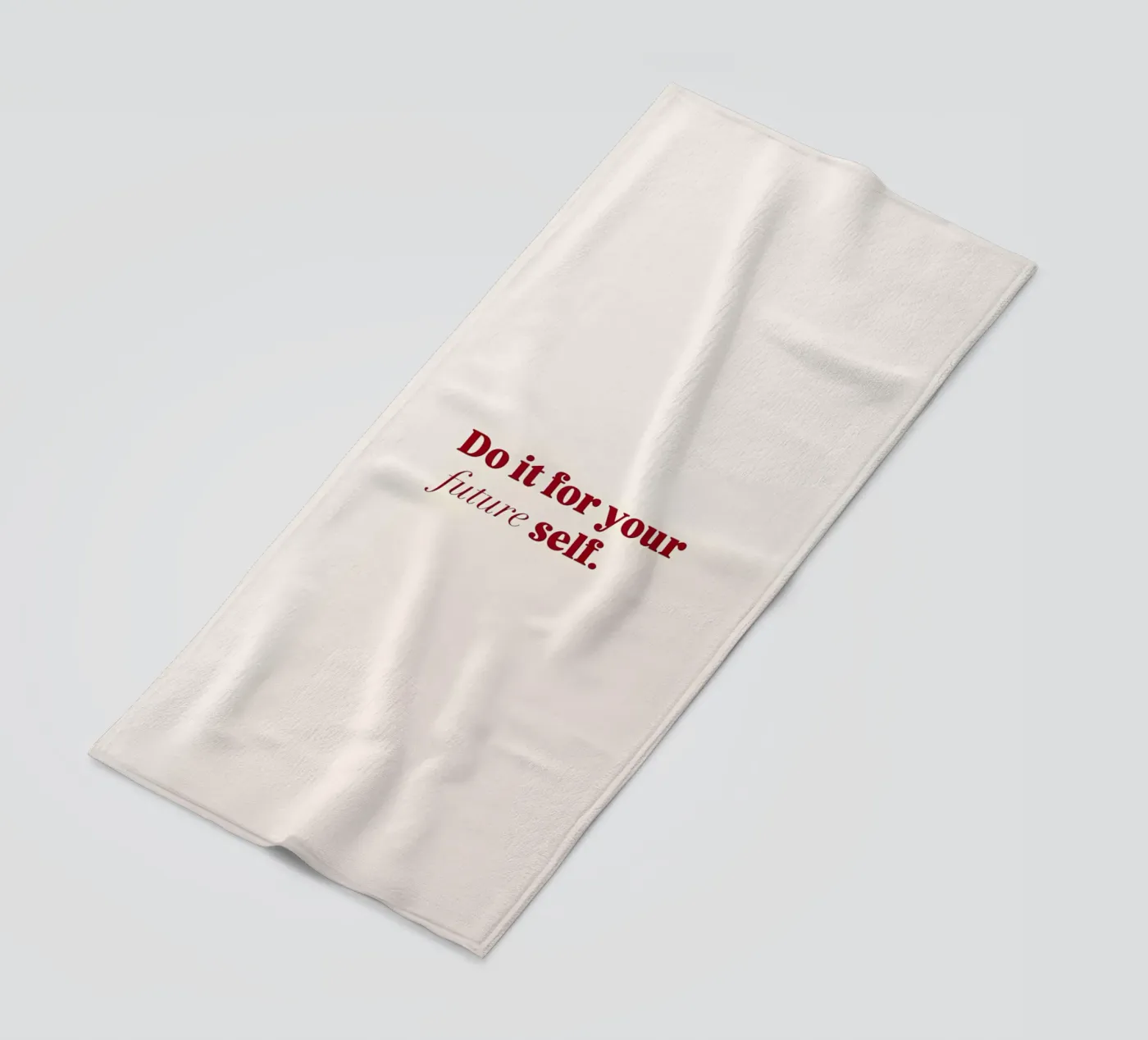 do it_ beach towel by bonglantrungmuoi