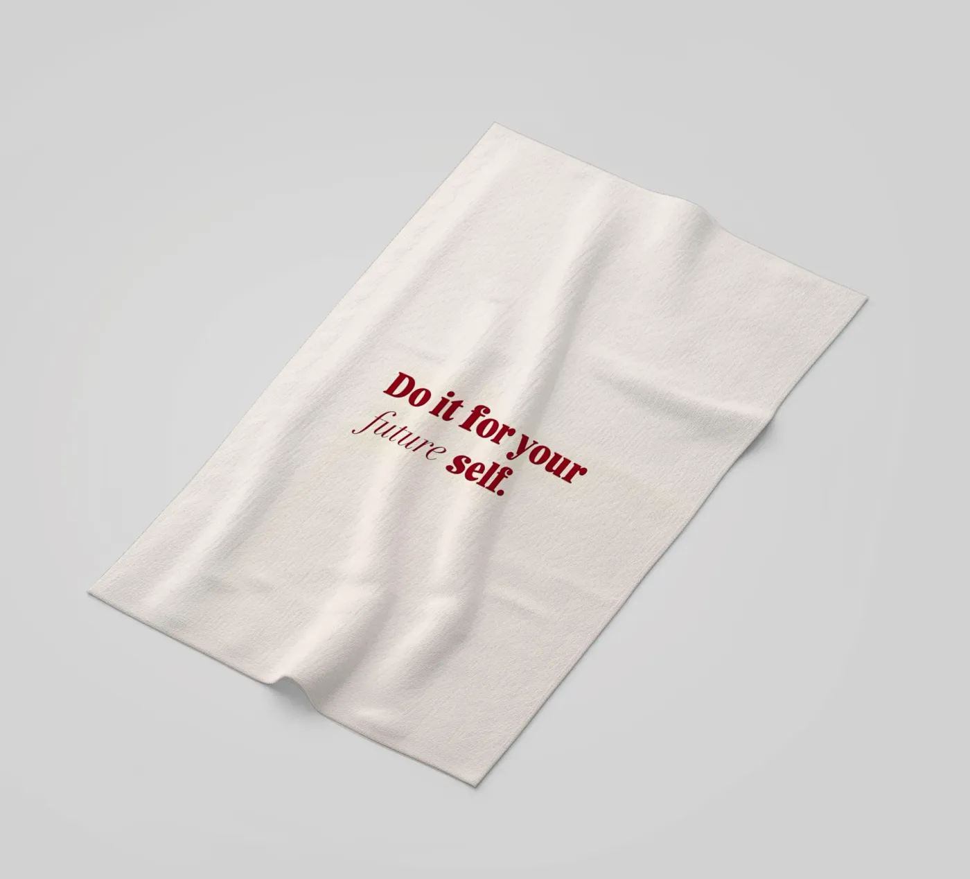do it_ beach towel by bonglantrungmuoi