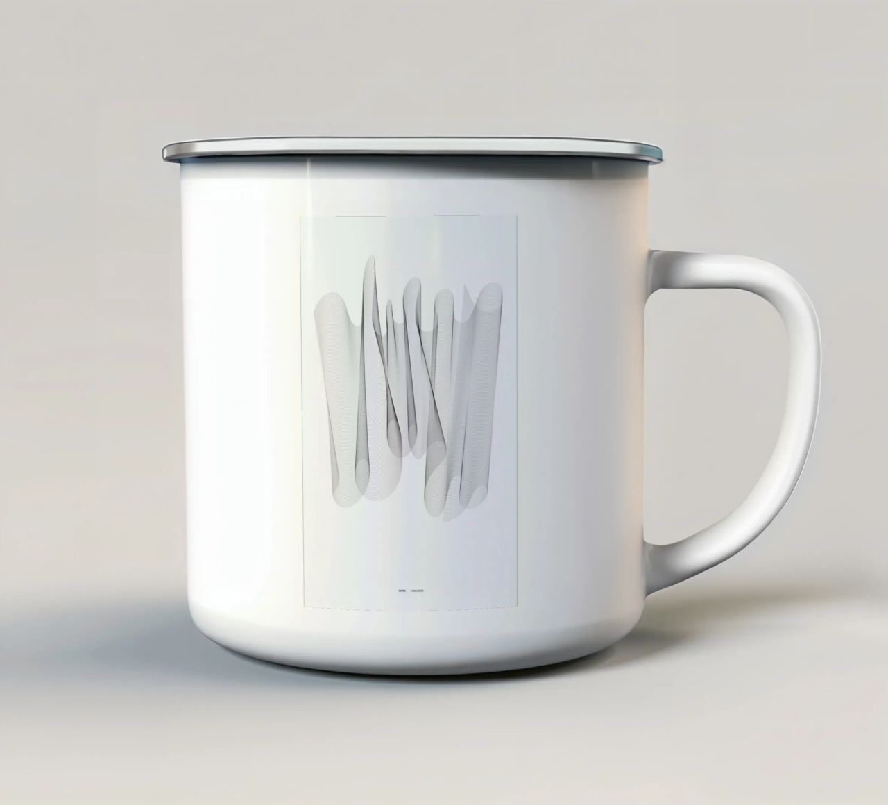 Sculpture 1 tazza in smalto da Nordic Creators