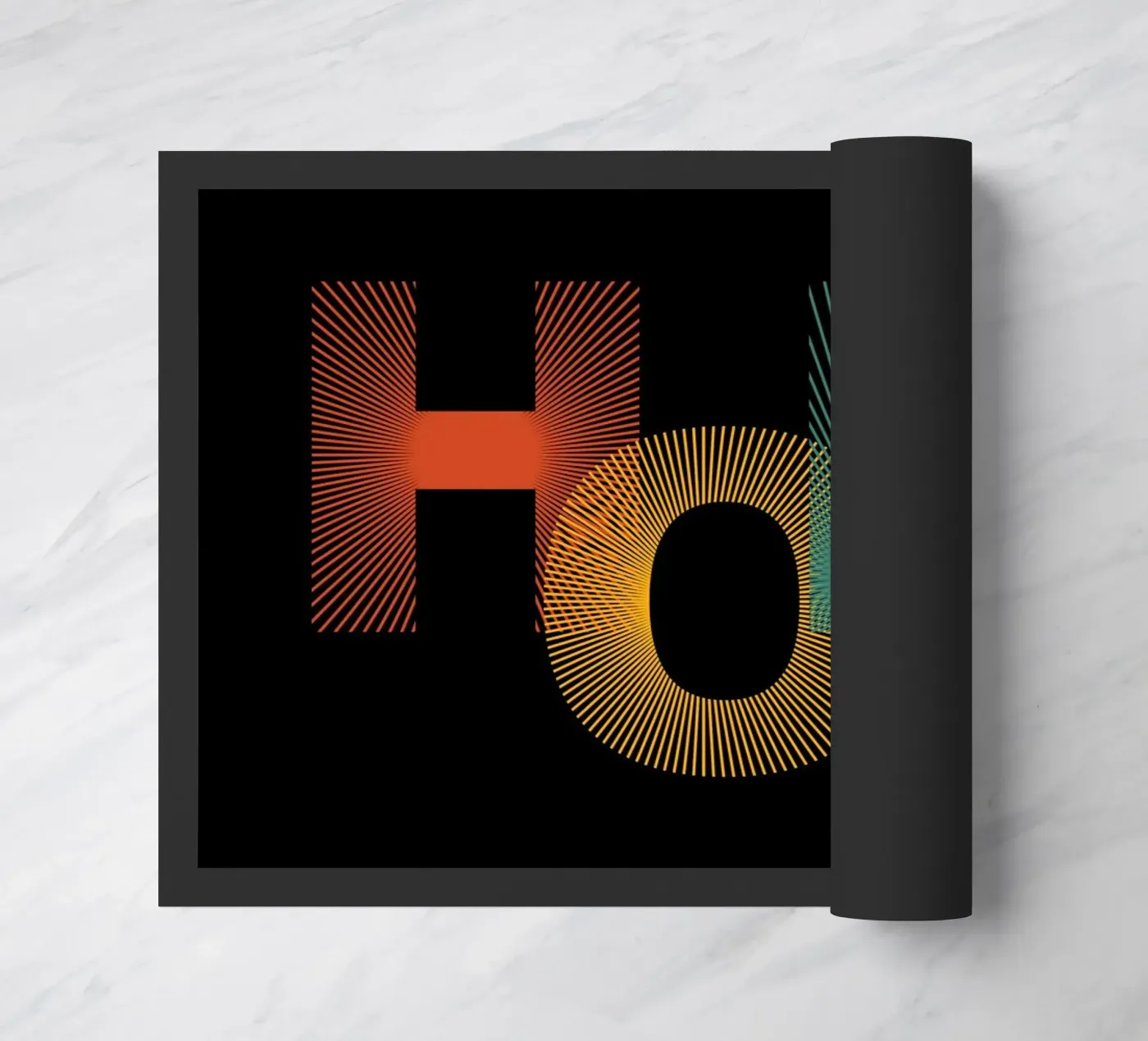 Hoop deurmat van mazzihanq