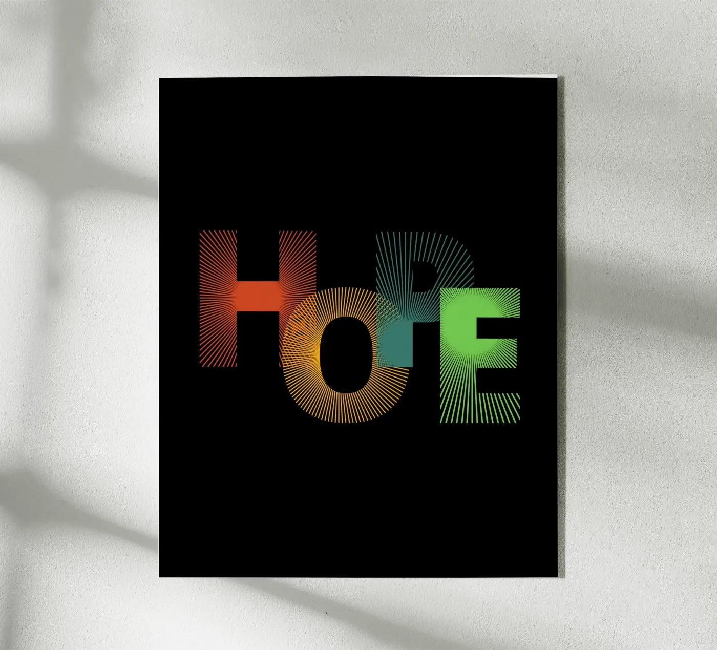 Hoffnung Acryl-Glas von mazzihanq