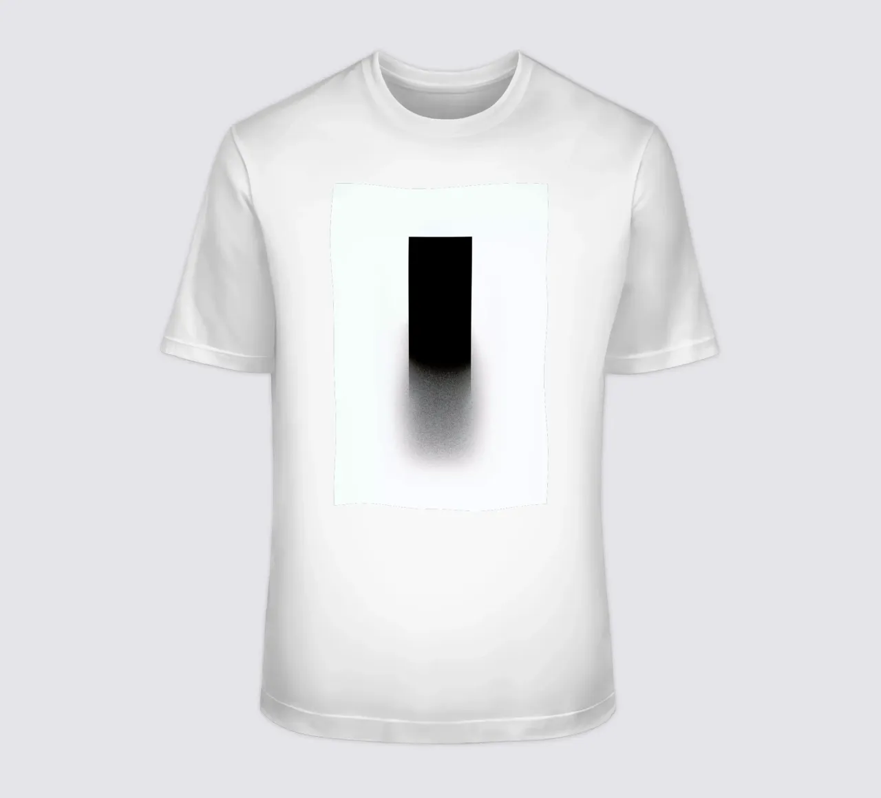 Fading rectangle t-shirt da LeDieg