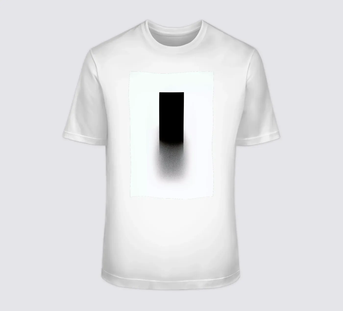 Fading rectangle t-shirt da LeDieg