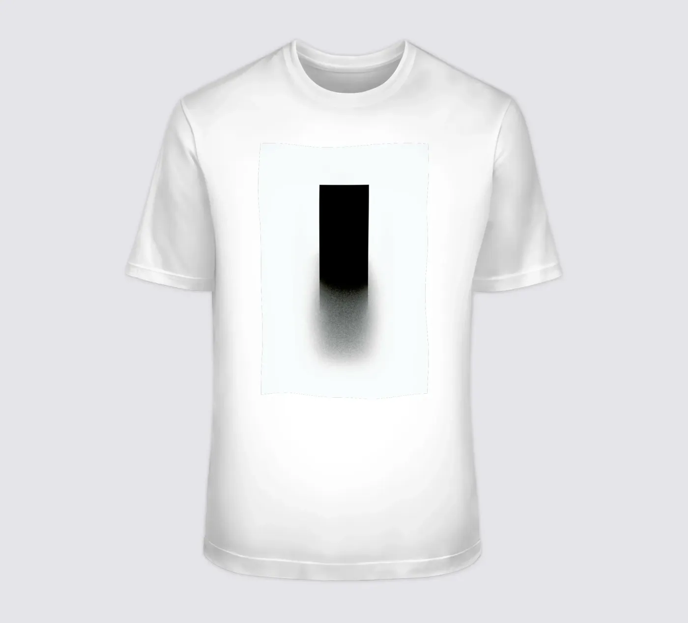Fading rectangle t-shirt da LeDieg