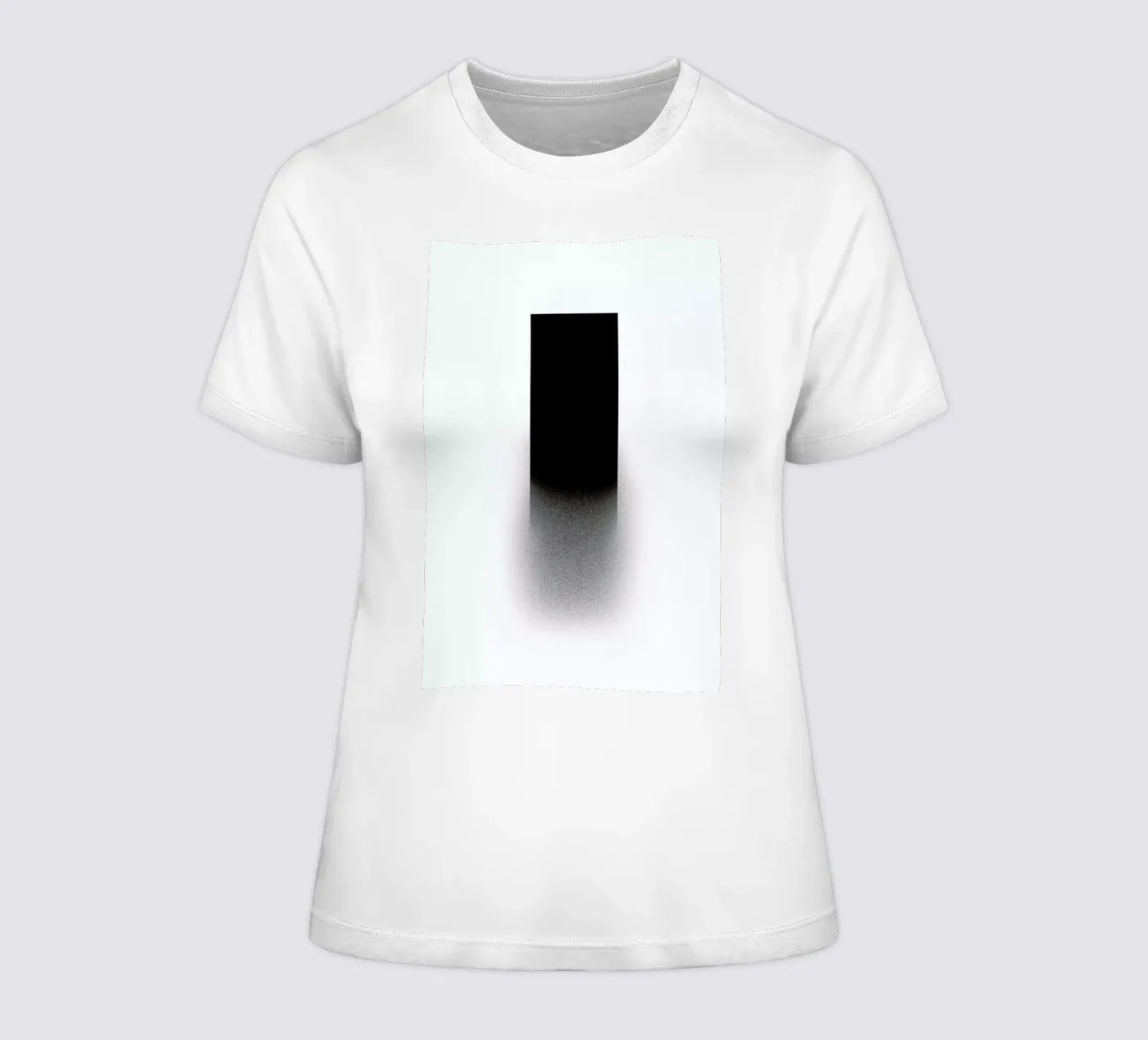 Fading rectangle t-shirt da donna da LeDieg