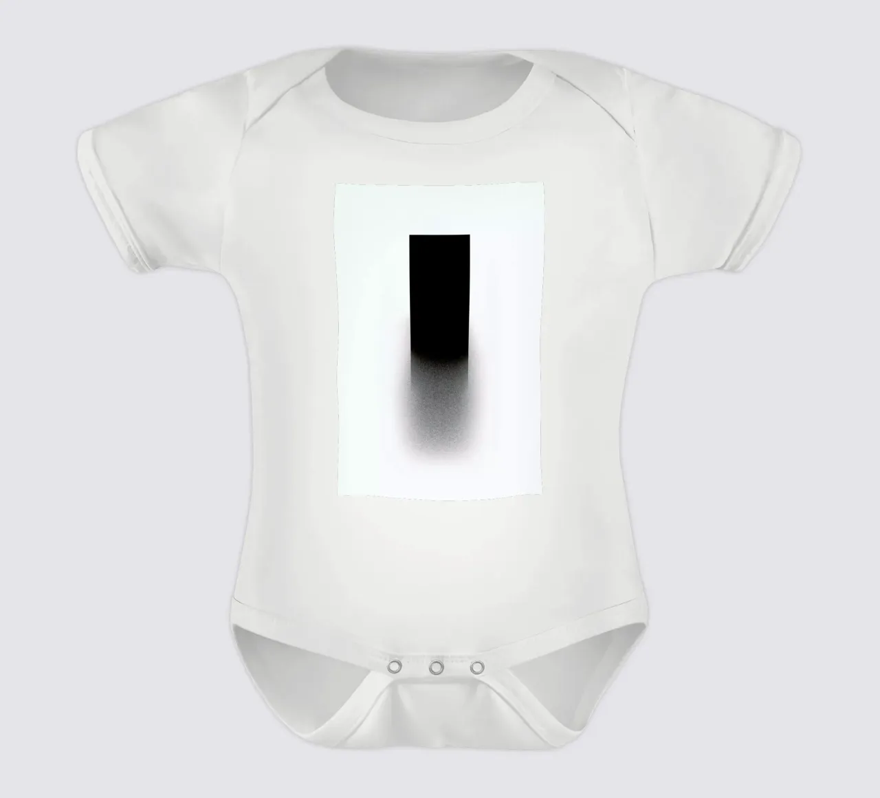 Fading rectangle Kurzarm Babybody von LeDieg