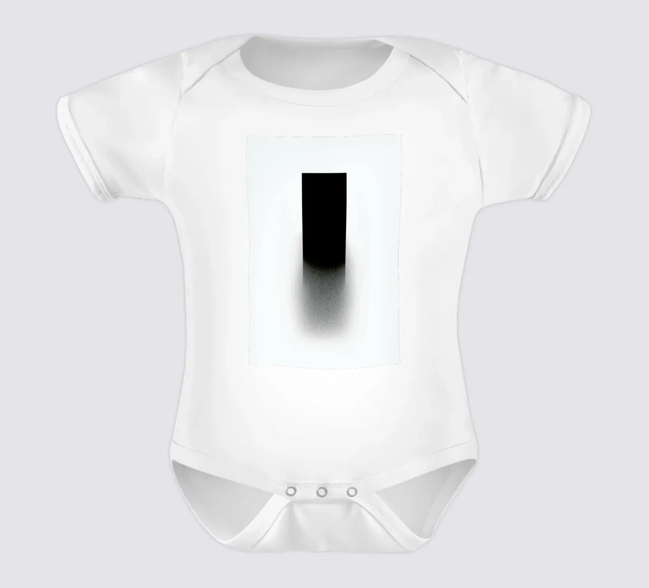 Fading rectangle body neonato maniche corte da LeDieg