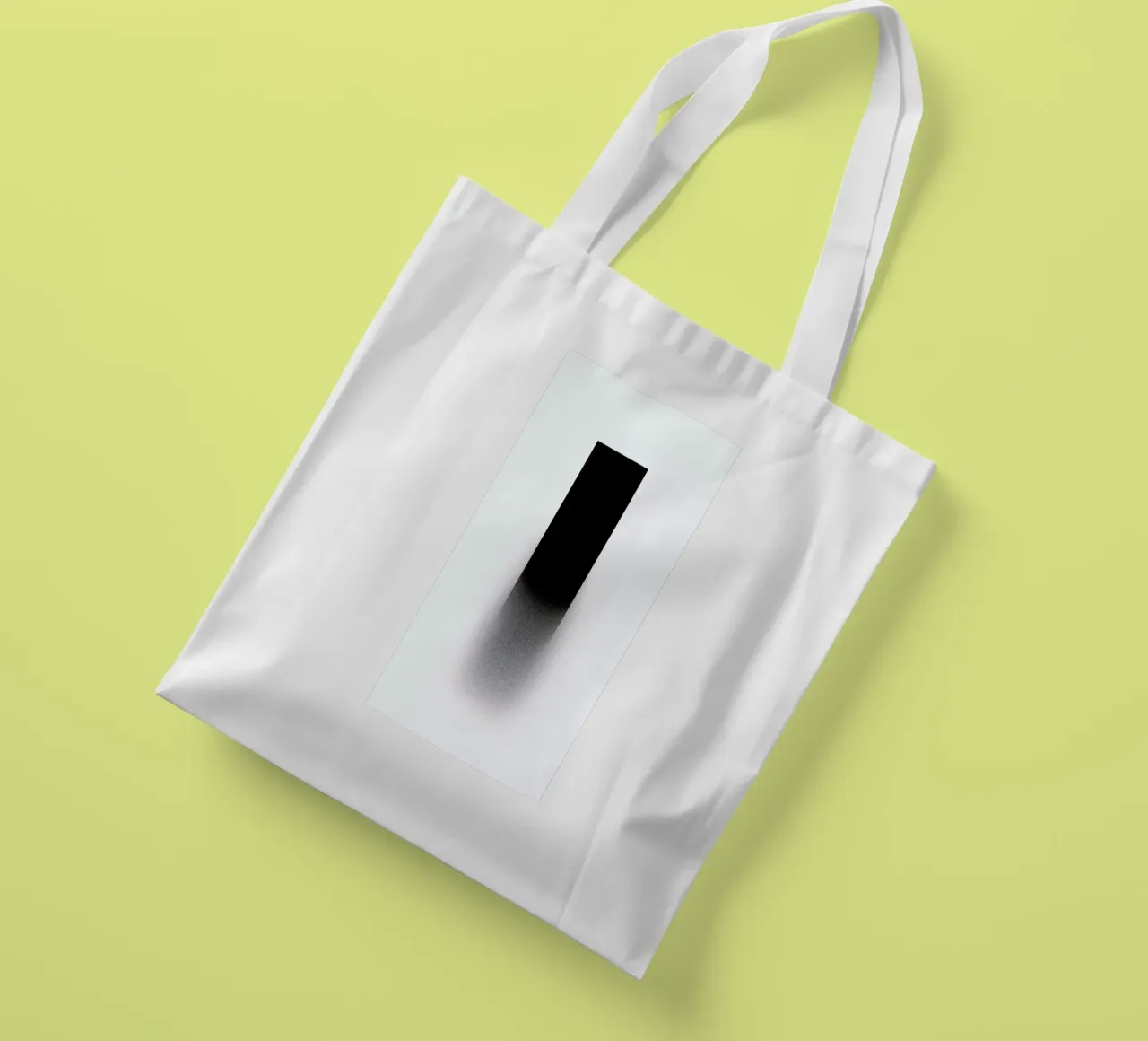 Fading rectangle tote bag by LeDieg