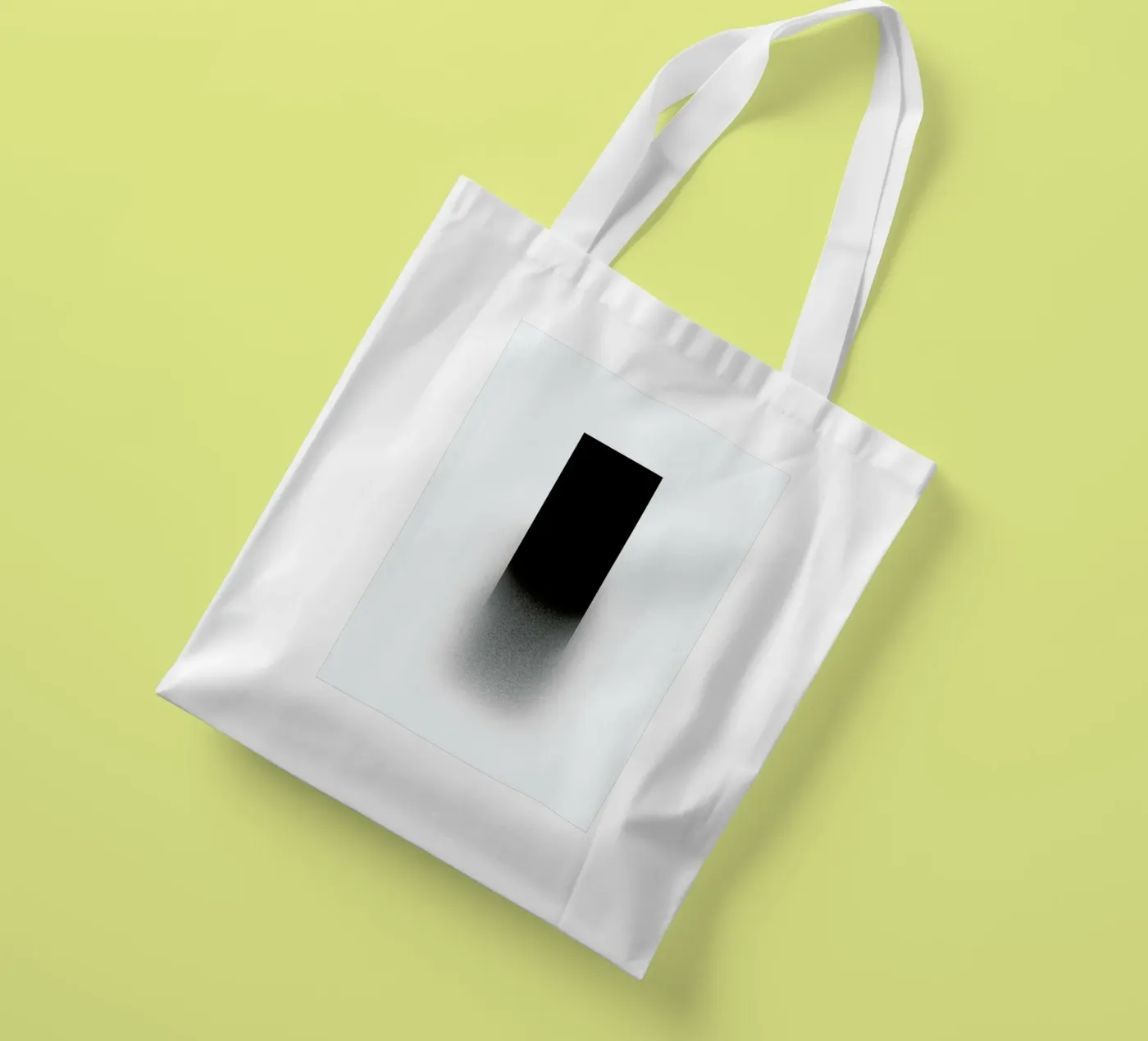 Fading rectangle borsa in juta da LeDieg