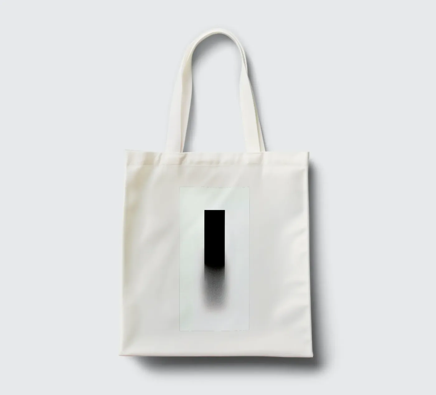 Fading rectangle borsa in juta da LeDieg