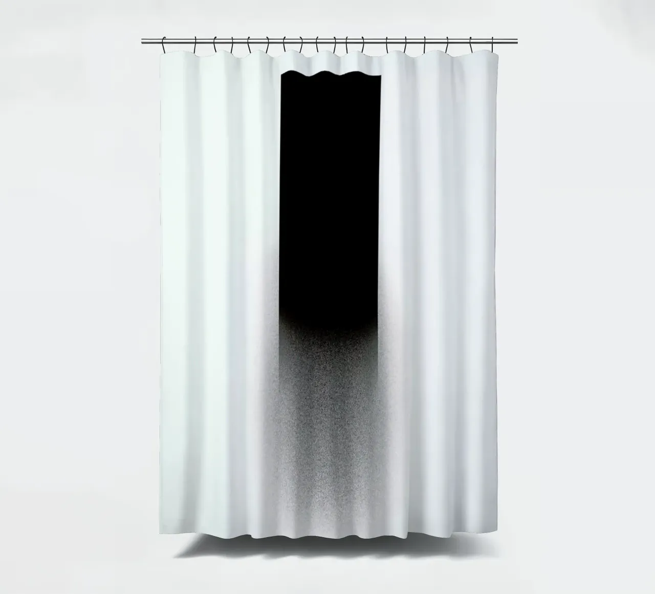 Fading rectangle Duschvorhang von LeDieg