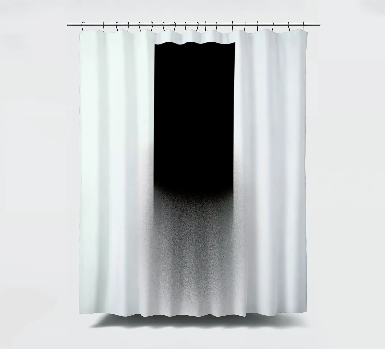 Fading rectangle Duschvorhang von LeDieg