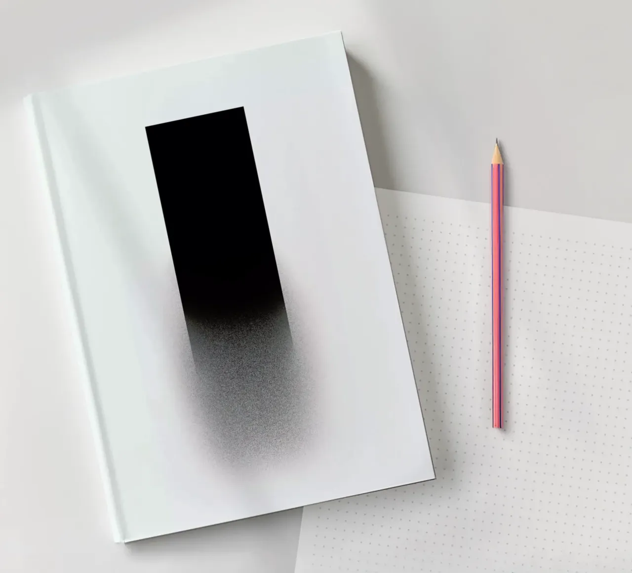 Fading rectangle notebook by LeDieg