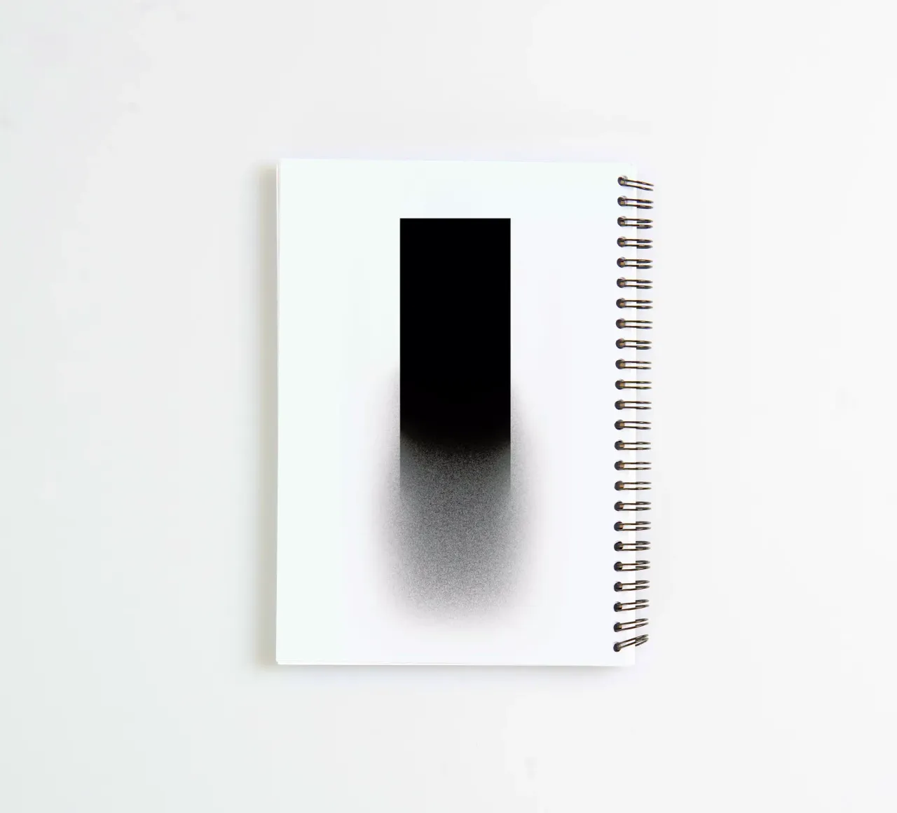 Fading rectangle spiral notebook by LeDieg