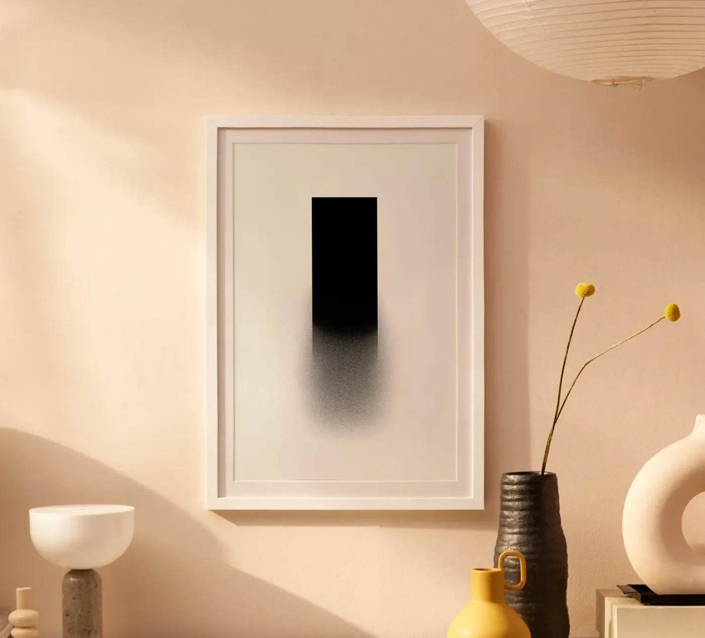 Fading rectangle Poster von LeDieg