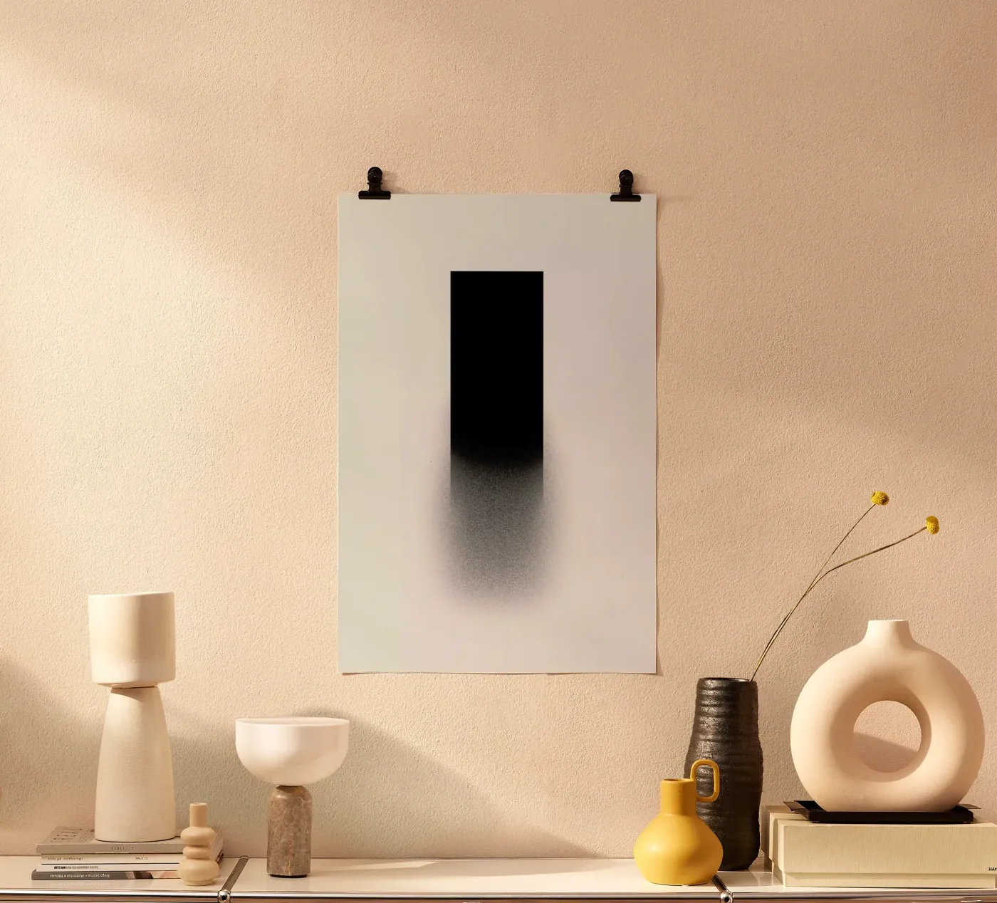 Fading rectangle Poster von LeDieg