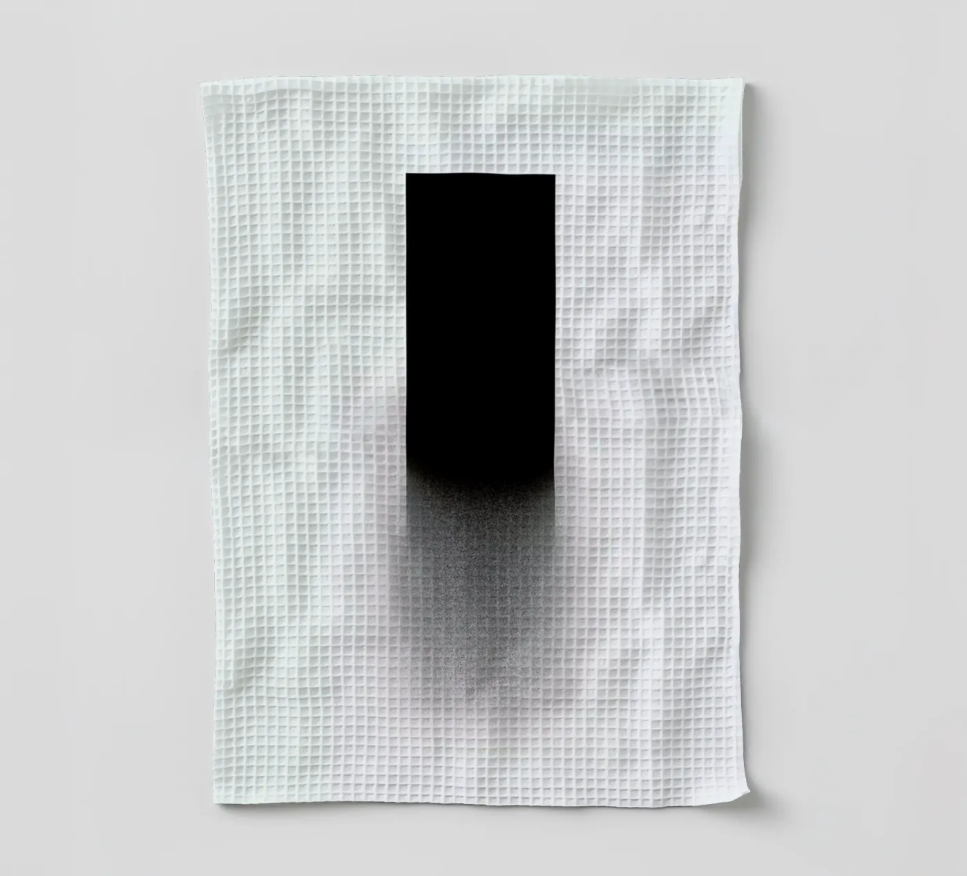Fading rectangle tea towel by LeDieg