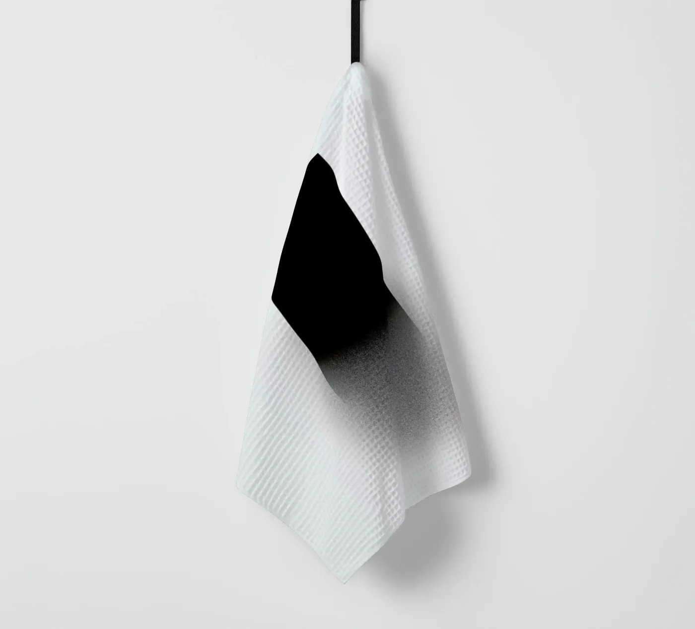Fading rectangle tea towel by LeDieg