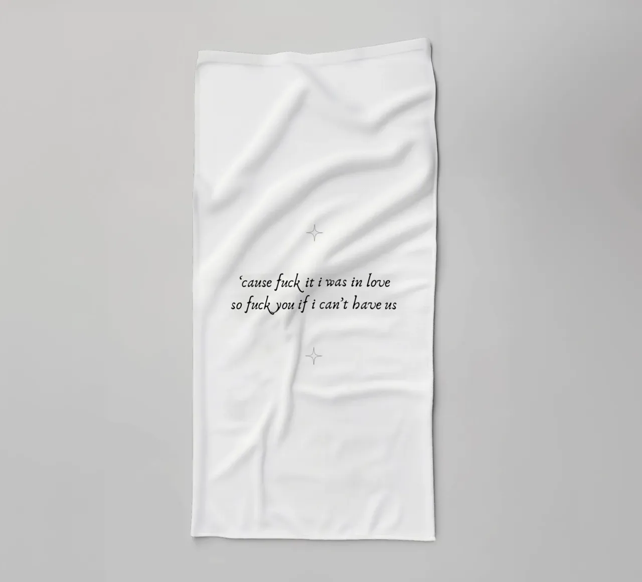 Down Bad towel by bonglantrungmuoi