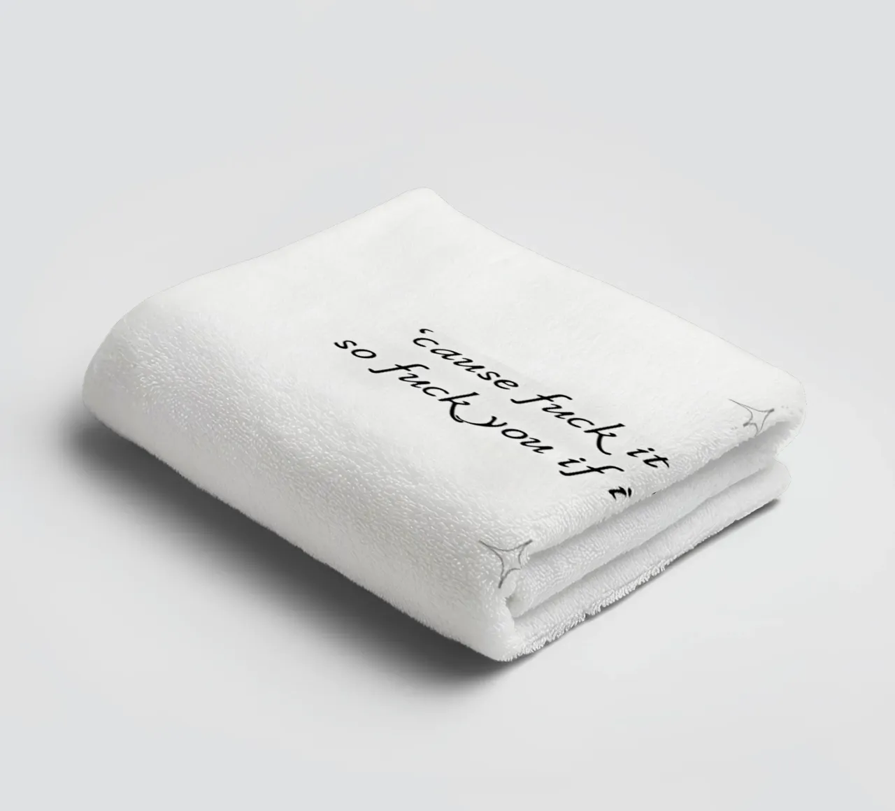 Down Bad towel by bonglantrungmuoi